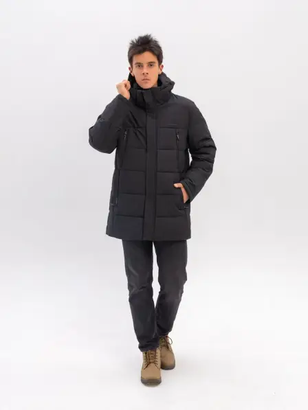 Down-Padded Coat