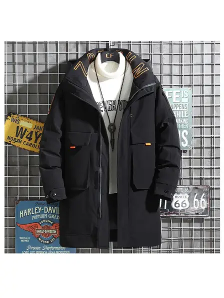 Down-Padded Coat