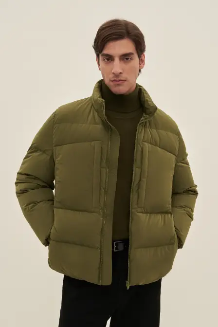 Down-Padded Coat