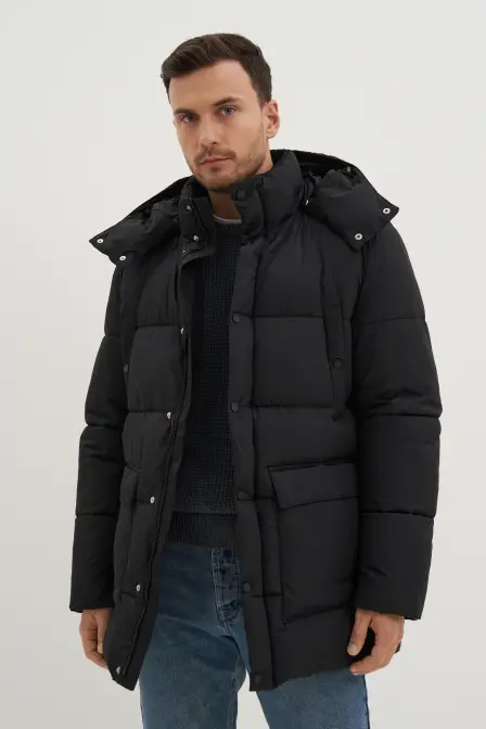 Down-Padded Coat