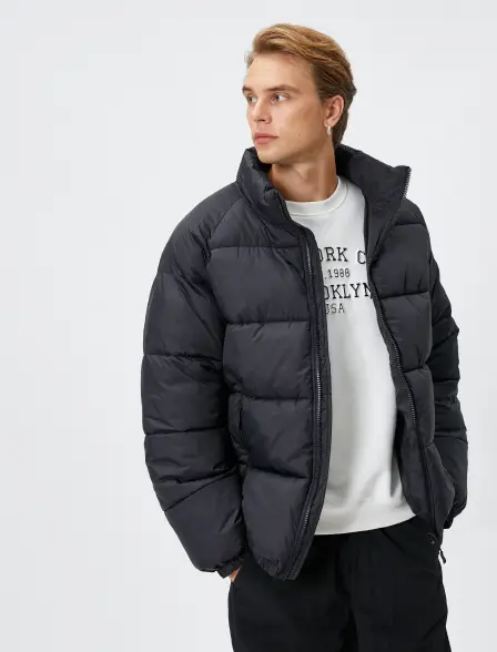 Down-Padded Coat