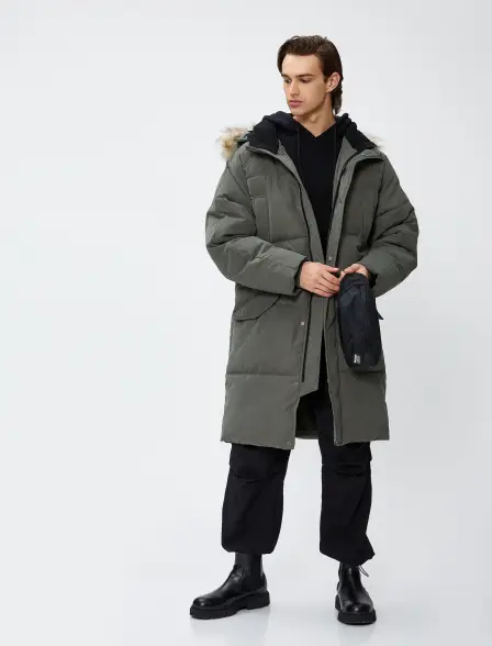 Down-Padded Coat