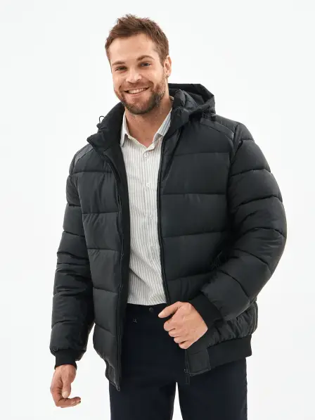 Down-Padded Coat